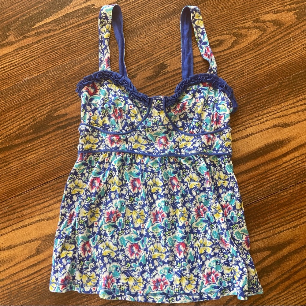 Y2K A&F Printed Tank - Size M EUC